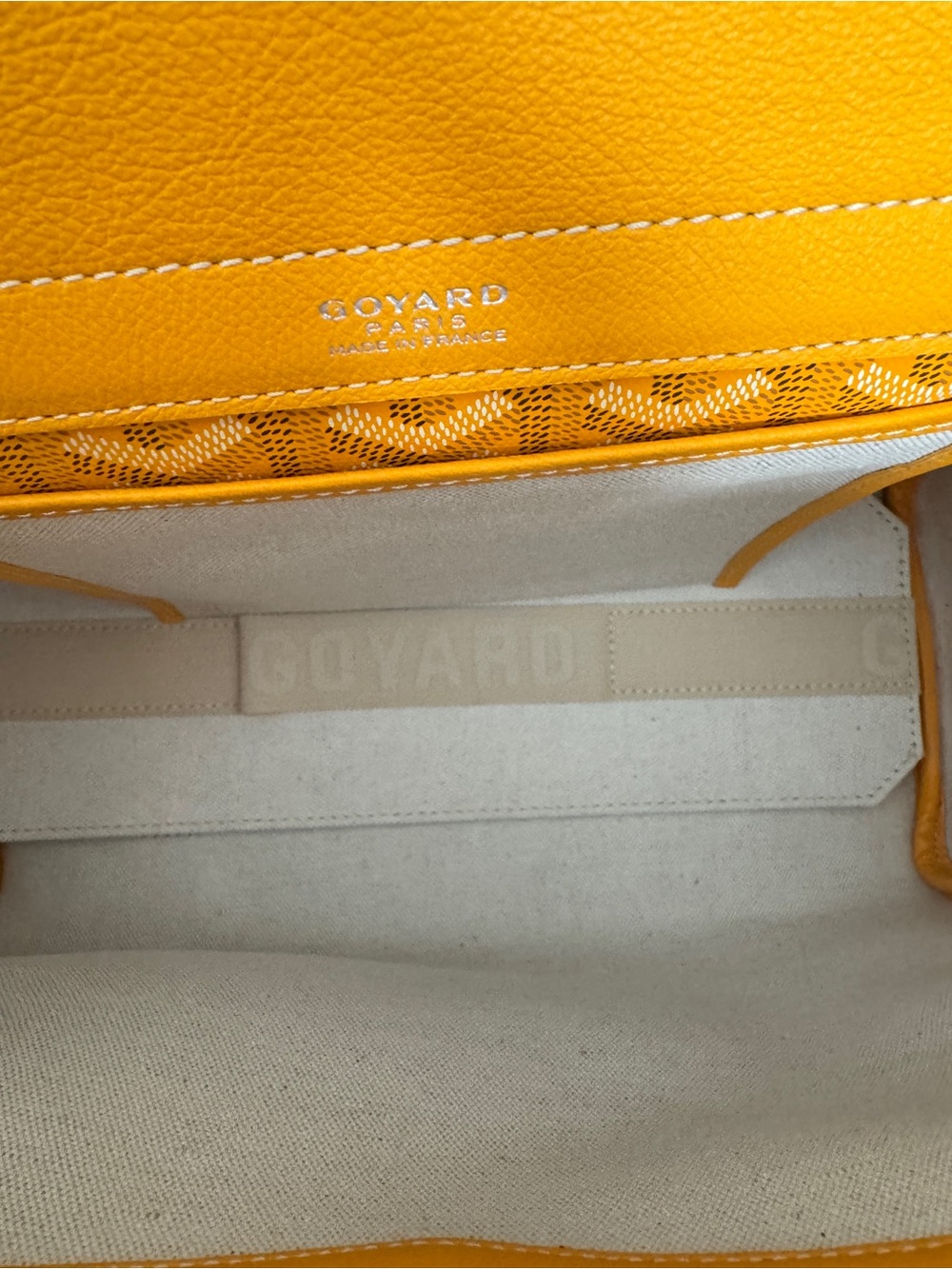 Goyard Yellow Rouette Souple Bag with Dustbag - Picture 5 of 7